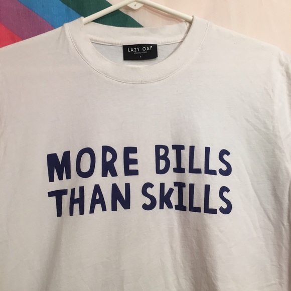 Lazy Oaf Bills Tee - Picture 2 of 3